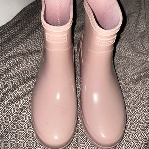 Pink Hunter Boots Women size 6.5/7
